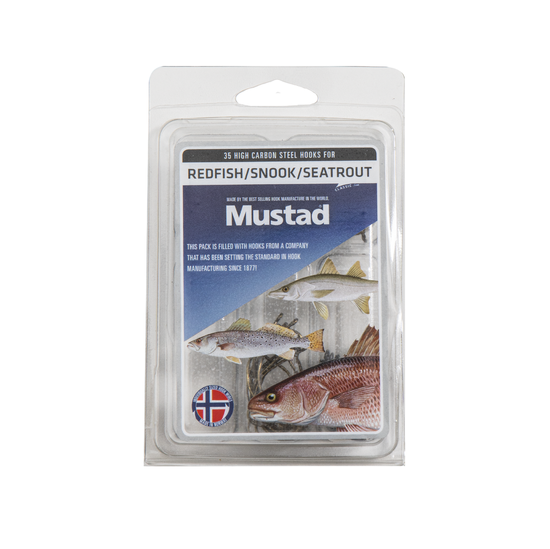 assorted fishing hooks Mustad Redfish Hook 35-Piece Assortment