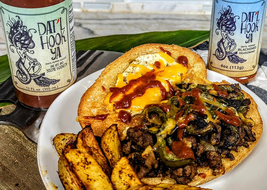 Dat’l Hook Ya Cheese Steak Melt