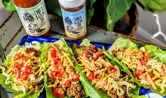 Dat’l Hook Ya Cheeseburger Lettuce Wrap