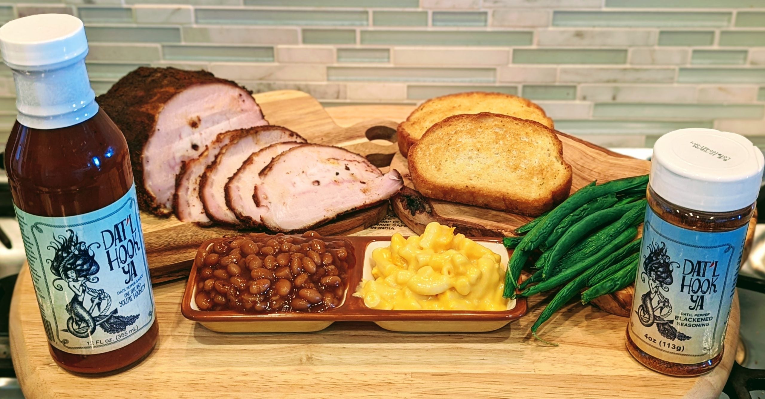 Dat’l Hook Ya Smoked Pork Tenderloin