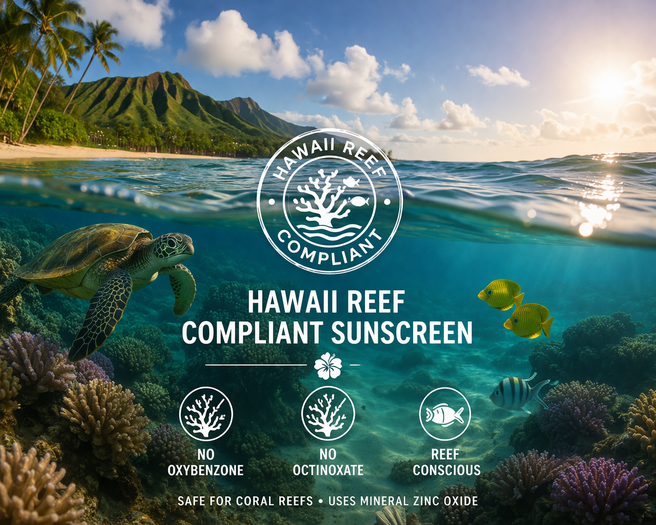 Hawaii Reef Compliant Mineral Sunscreens | SPF 30 & SPF 50