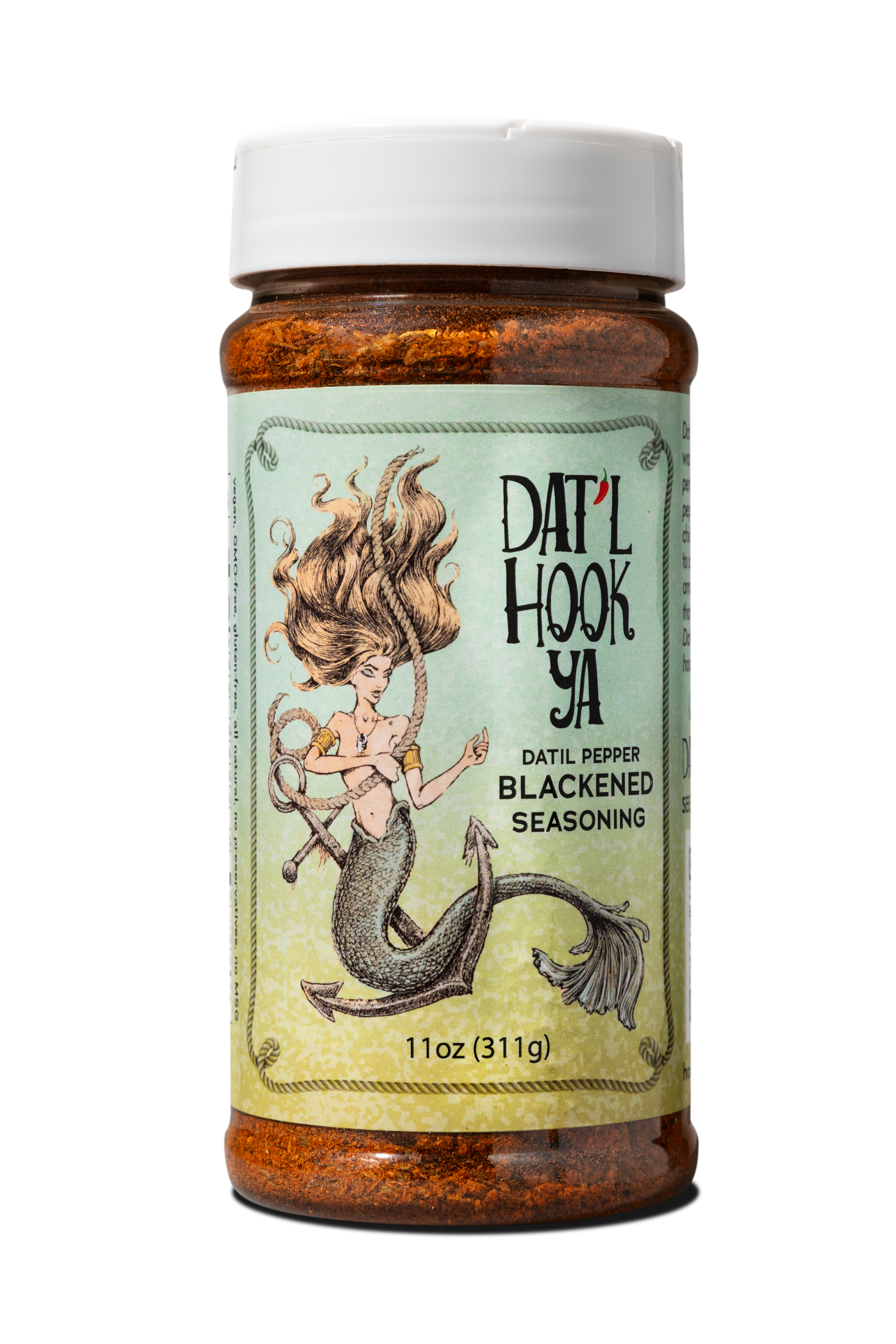 Dat'l Hook Ya Blackened Seasoning MEDIUM heat