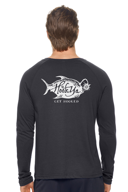 Hook Ya Ultra Soft Long Sleeve Raglan