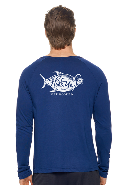 Hook Ya Ultra Soft Long Sleeve Raglan