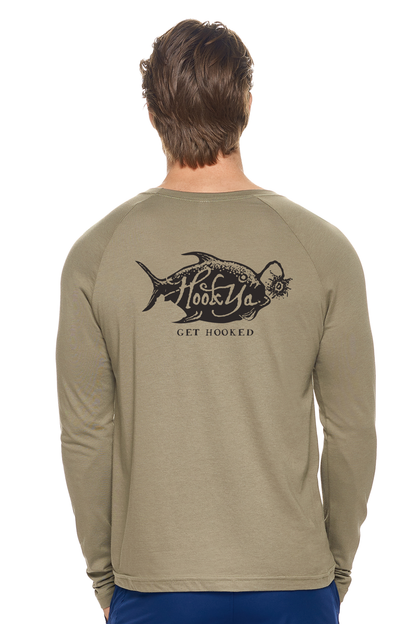 Hook Ya Ultra Soft Long Sleeve Raglan