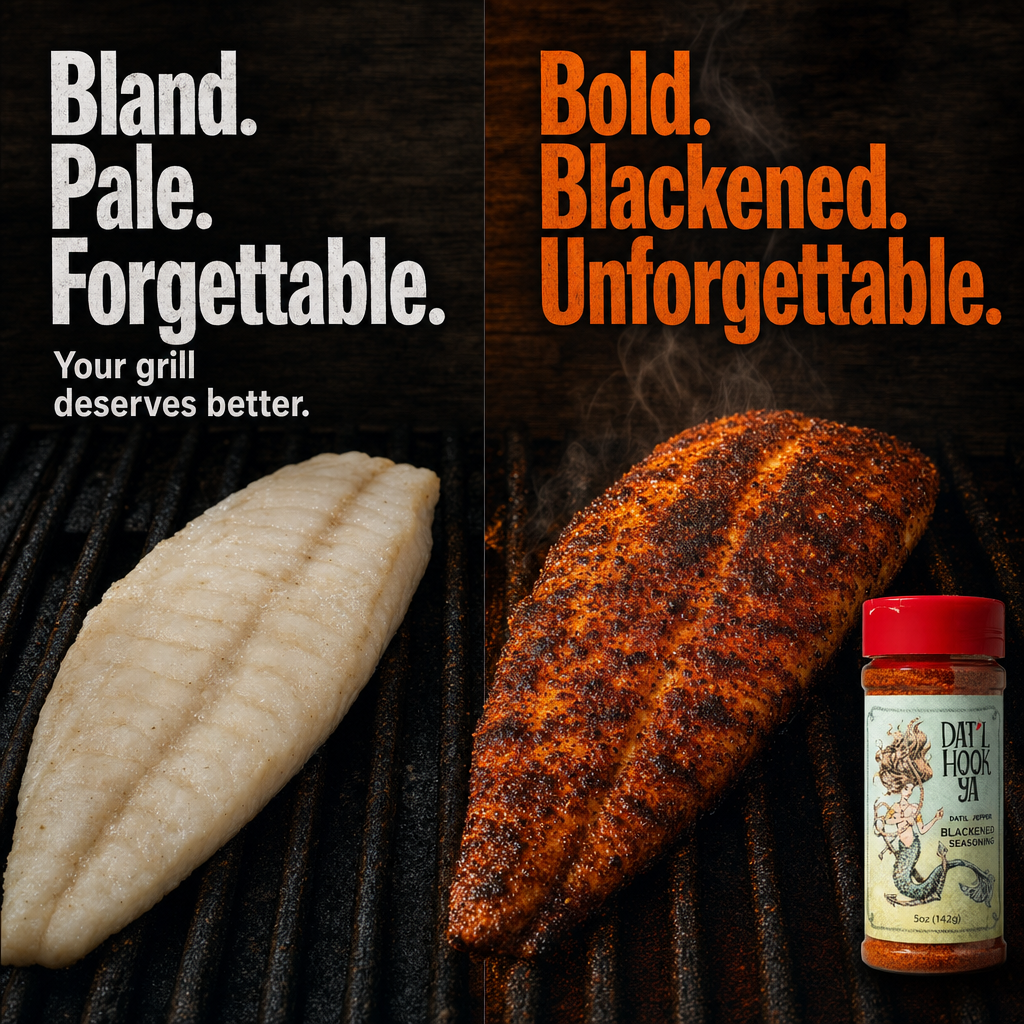 Dat'l Hook Ya Blackened Seasoning MEDIUM heat