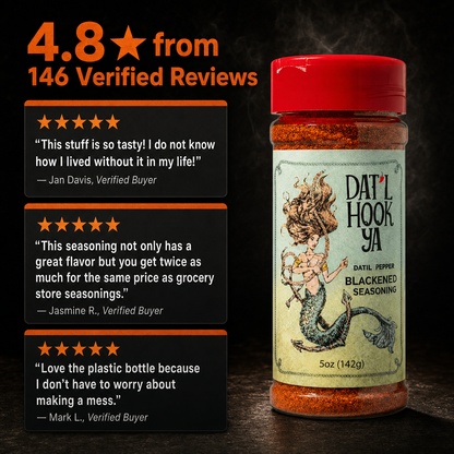 Dat'l Hook Ya Blackened Seasoning MEDIUM heat
