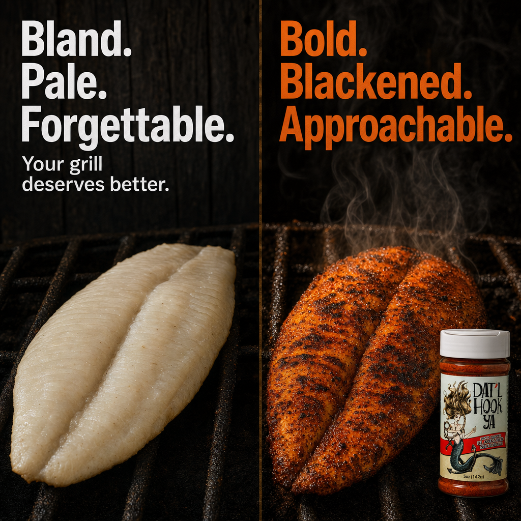 Dat'l Hook Ya Blackened Seasoning MILD Heat